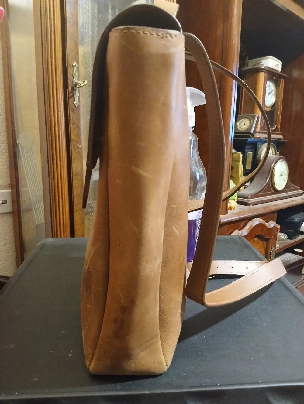 Able Leather Back Pack